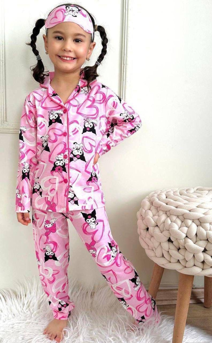 Karakter Temalı Kız Pijama Pijakids