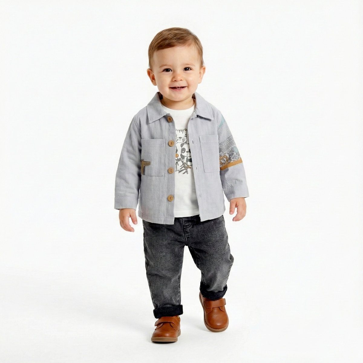 3LÜ ERKEK BAYRAMLIK TAKIM 6-24 AY 4 ADET