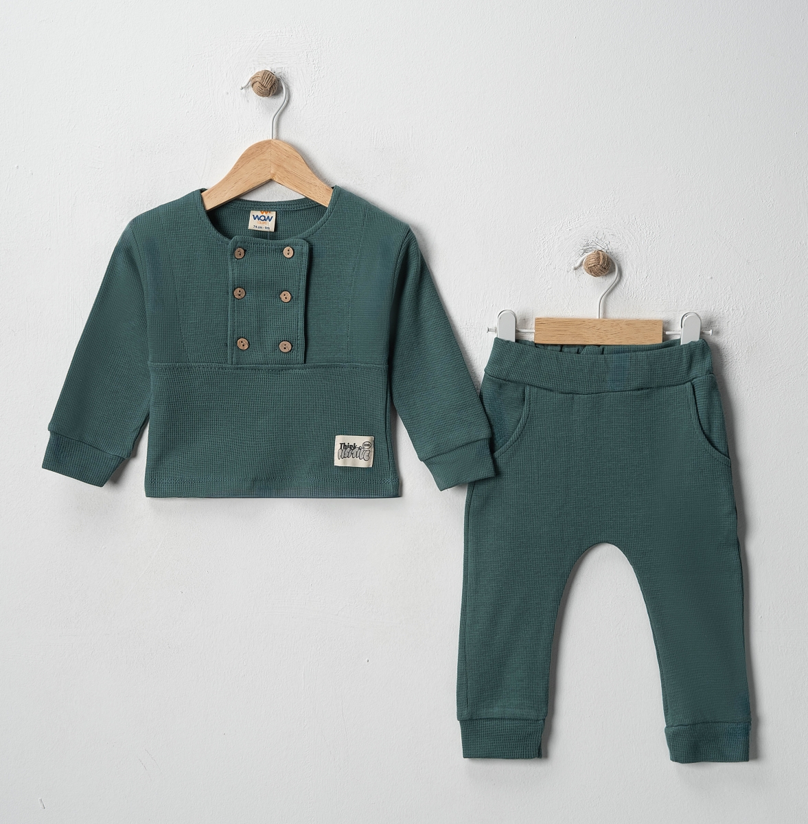 THING POSTV WAFFLE ERKEK  9-24 AY TAKIM 4 ADET