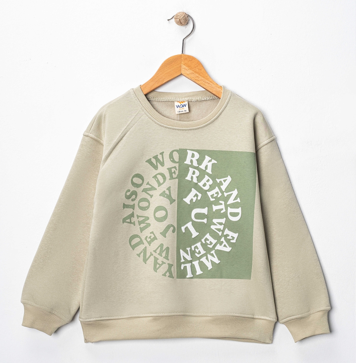 ALSO BASKILI  3 İP ERKEK SWEAT 5-8 YAŞ  YAŞ 4 ADET