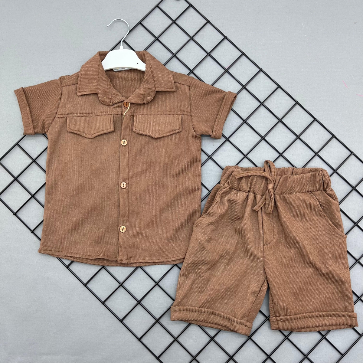 ARİZONA ÇİFT KAPAKLI  GÖMLEKLİ  TAKIM 6-10  YAŞ 5 ADET