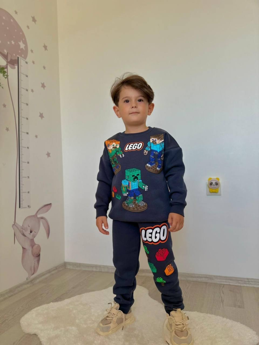 Jeliboom Kids 3 İplik Şardonlu Yaş Erkek