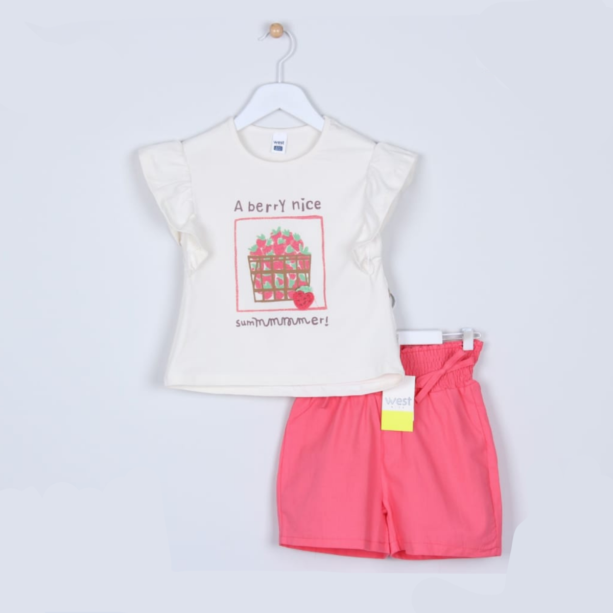 WEST STRAW BERRY KIZ TAKIM 4 ADET