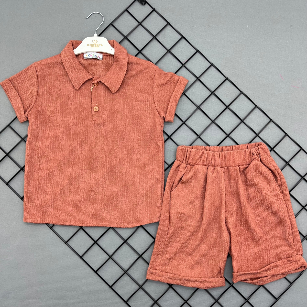 BÜRÜMCÜK POLO YAKA  TAKIM 6-10  YAŞ 5 ADET