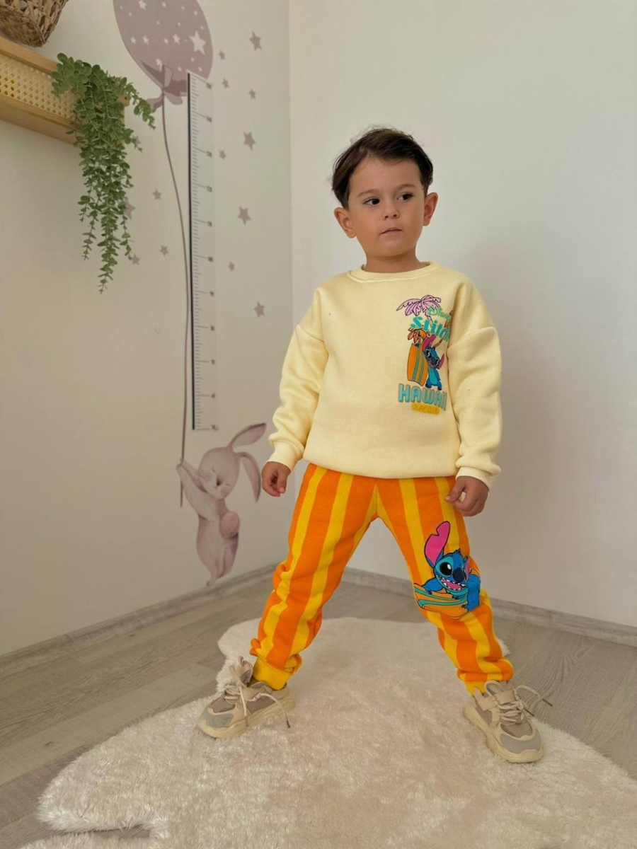 Jeliboom Kids 3 İplik Şardonlu Yaş Erkek