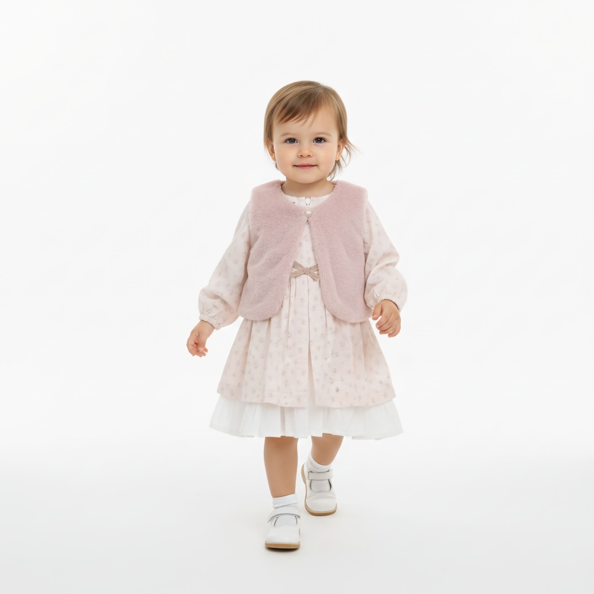 KIZ 3LÜ BAYRAMLIK TAKIM 6-24 AY 4 ADET