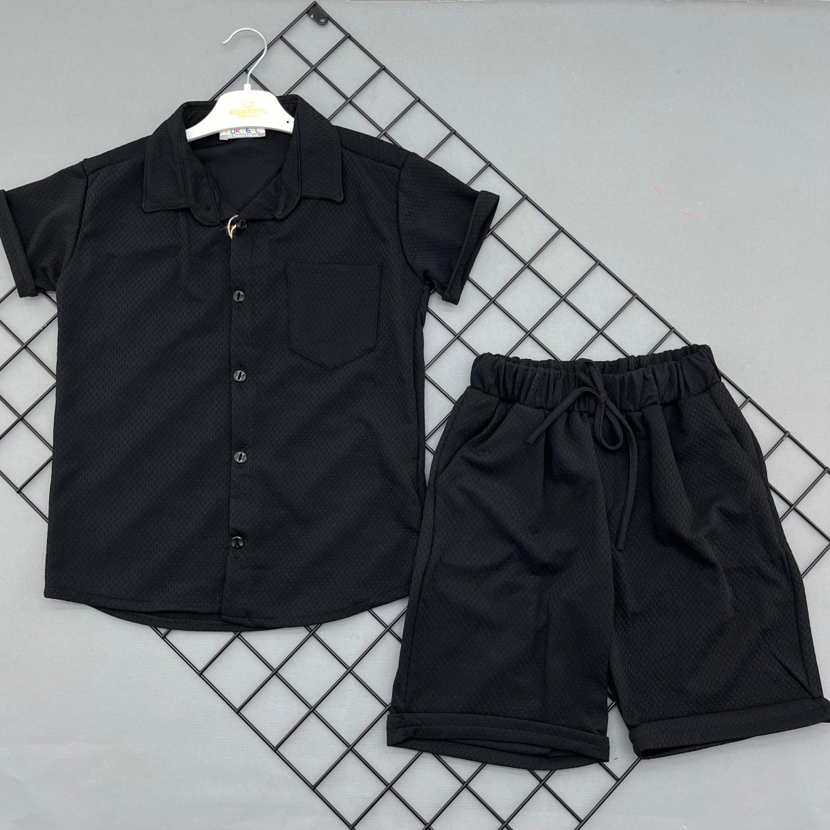 BÜRÜMCÜK CEPLİ GÖMLEK TAKIM 11-15  YAŞ 5 ADET