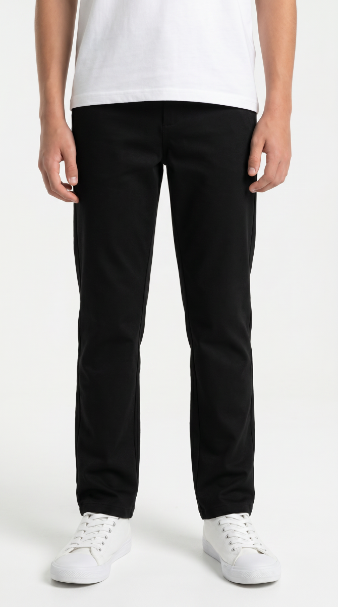 7150 KOMPAK DÜZ PAÇA SİYAH OKUL PANT.6-10 YAŞ 6 ADET