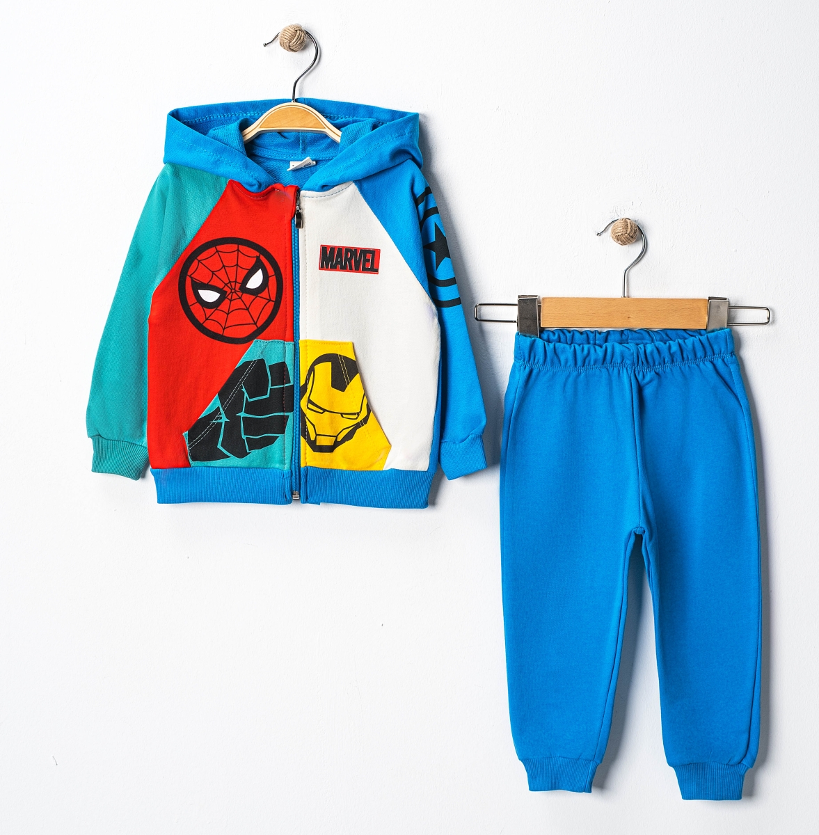 MARVEL KARAKTERLİ HIRKALI 9-24  AY