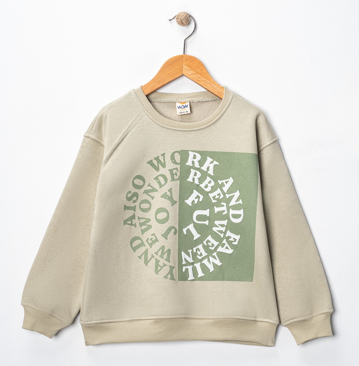 ALSO BASKILI  3 İP ERKEK SWEAT 5-8 YAŞ  YAŞ 4 ADET