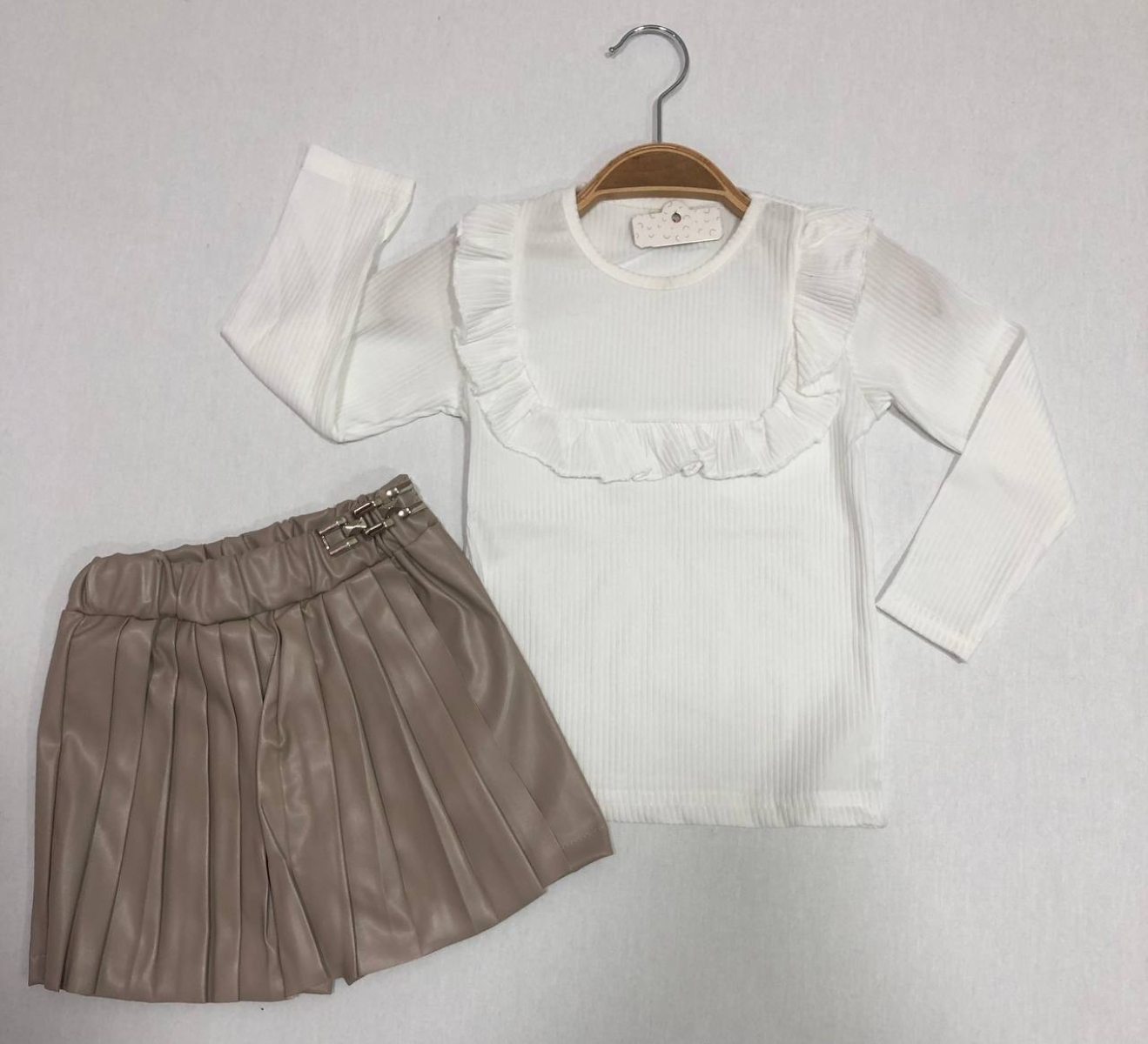 DERİ ETEKLİ TAKIM 3-10 YAŞ 5 ADET