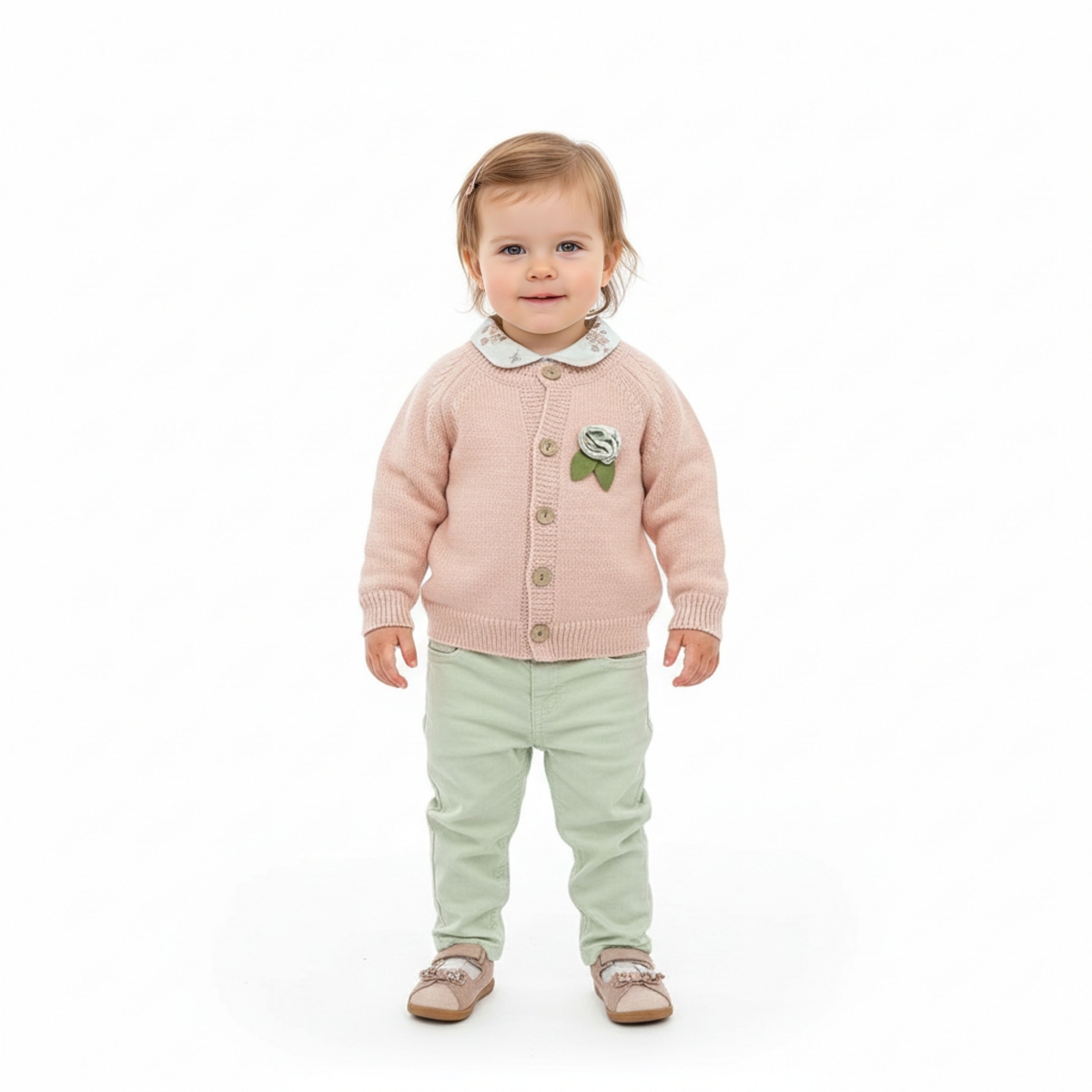 3LÜ KIZ  BAYRAMLIK TAKIM 6-24 AY 4 ADET