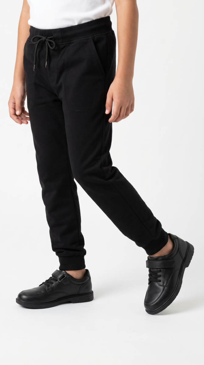 7251 KOMPAK RİBANA PAÇA SİYAH OKUL PANT.6-10 YAŞ 6 ADET